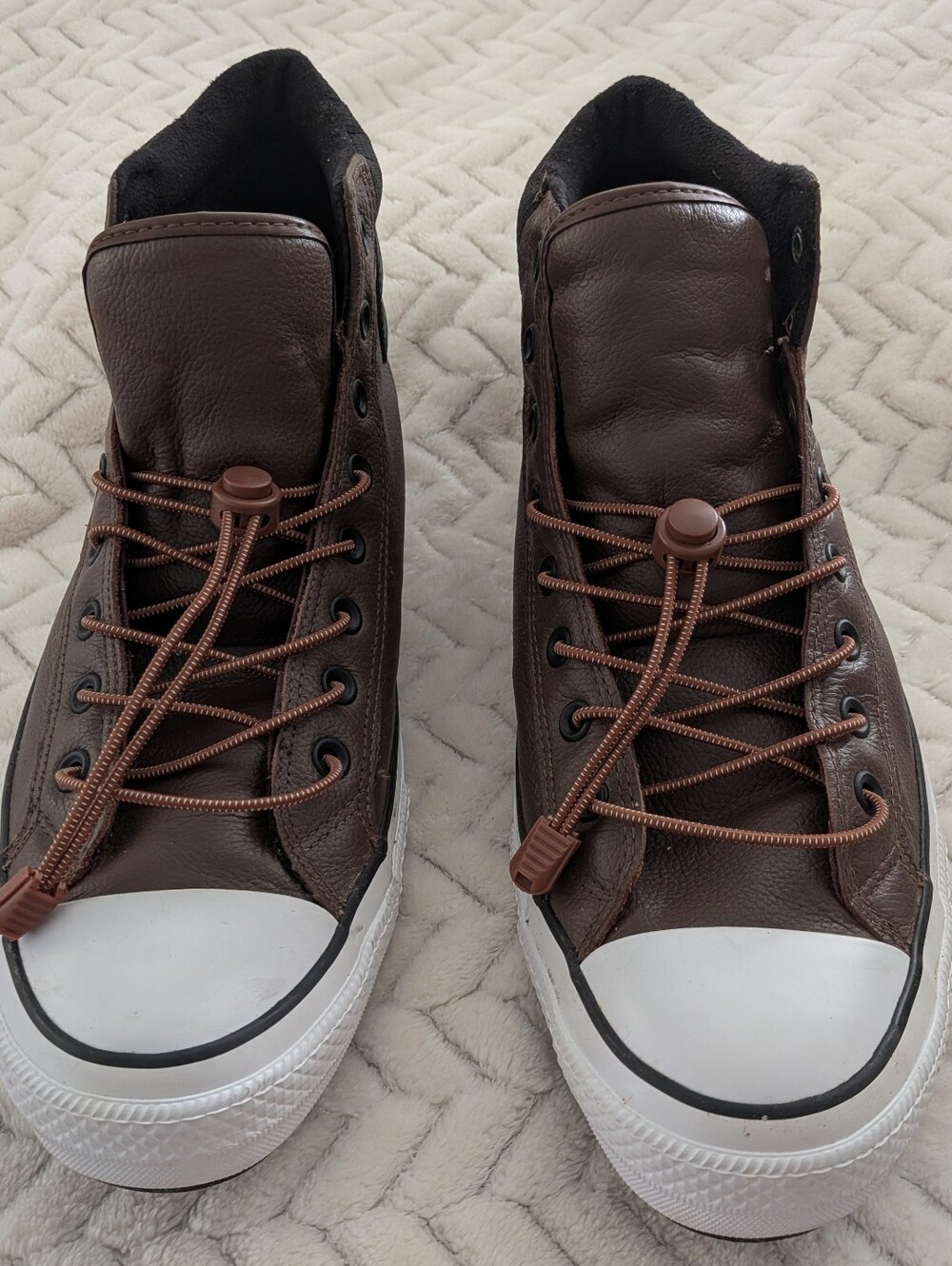 Converse Chuck Taylor All Star Boot PC Hi Mens Size 13 Chocolate Brown Leather